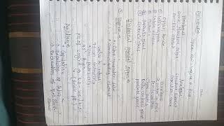 female Reproductive system part -4 written hand notes by Rohit Dhaker