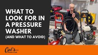 Pressure Washer Buyers’ Guide