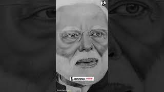 Drawing ️ PM Modi Ji  | Short Video | Kishan Gupta Arts