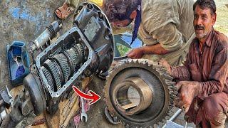 Gear Box is Broken, let's open Chack it and Fix it || Restoration Nissan Disel Gear Box