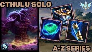 A Tale Of Lovecraftian Caution! - Cthulhu A-Z Grandmasters Solo Smite