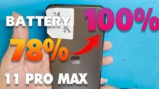 iPhone 11 Pro Max Important Battery Message Fix 100% 