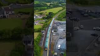 #shorts #dji #mini2 #drone #ireland #thomastown #train #traintracks #follow #irishrail