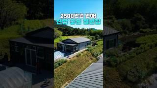 도심까지 탁 트인 전망과 아늑한 숲세권! 농업경영체 등록 가능한 텃밭 포함 철근콘크리트 급매 전원주택 매매 #shorts