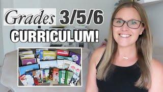 CURRICULUM HAUL FOR GRADES 3, 5, & 6! | HOMESCHOOL 2023/24