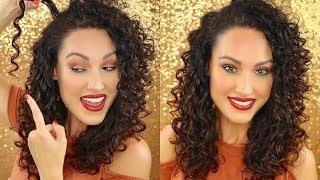 How to get SUPER DEFINED Curly Hair | The Glam Belle