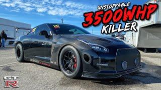 THIS 3500WHP NISSAN GTR IS SHOCKING.. FASTEST EVER STREET GTR?