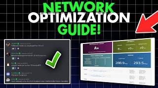 NETWORK OPTIMIZATION GUIDE! (Lower Ping, Reduce Bufferbloat, and Jitters)