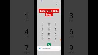 2GB Data Free ||Airtel Free Data 2024 | Airte Free Data Code #shors​ #airtel​ #airtelfreedata​