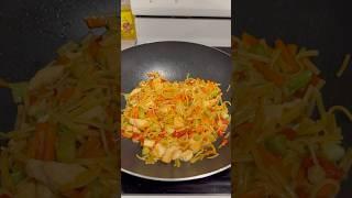 How to make Chicken Stirfry in 20 minutes #shorts