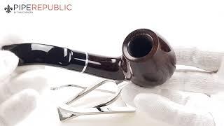 Brebbia Pipe-Republic Pfeifen Modell 835 noce Einzelstück 4