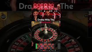 Drake Finally Hits The JACKPOT On Roulette! #drake #roulette #gambling #casino #bigwin #maxwin