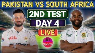 Pakistan vs South Africa  2nd Test Match Day 4 Live Commentary | PAK Vs SA Live Match Today | SES3