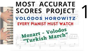 Accurate Volodos and Horowitz transcriptions scores. Written and explained by Alexey Yemtsov.