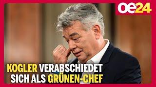 Kogler verabschiedet sich als Grünen-Chef