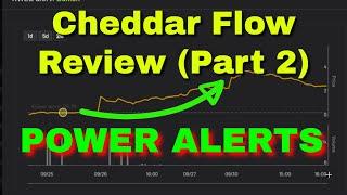 Cheddar Flow Power Alerts Review (Part 2)