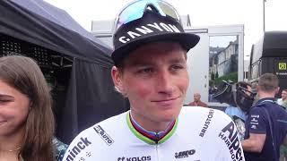 Mathieu van der Poel - Interview at the finish - Stage 5 - Skoda Tour de Luxembourg 2024