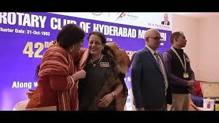 Rotary Club, Hyderabad Midtown 42nd Rotary Installation Highlights | Country Club, 4th August 2024