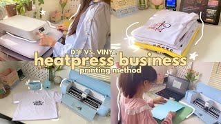 DTF or Vinyl? Testing Heat Press Methods for T-Shirts! + LOKLIK iCraft Unboxing 