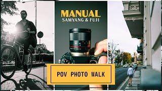 A Killer Manual Focus Lens in 2024??  - Samyang / Rokinon 21mm F1.4 POV Photo Walk