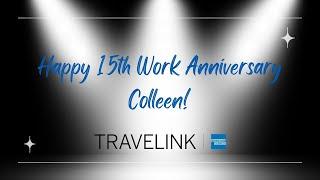 Colleen Barthlow - 15th Year Anniversary at Travelink, American Express Travel