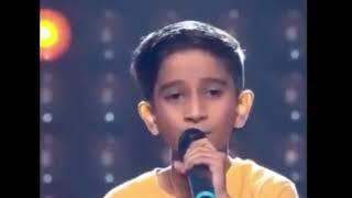 Vishwa prasad ganagi from belgam Karnataka! Singing in voice kids!  Subhanallah.....