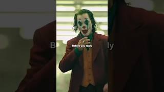 New joker quotes! #motivationalspeech #joker #facts #wisdom #motivation #quotes #trending #shorts