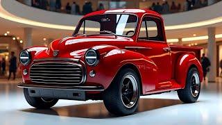 The Stunning 2025 Morris Minor Pickup - A Modern Twist on a Classic!