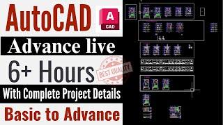 Complete AutoCAD with House Project | 6+ Hours