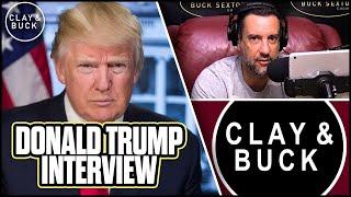 Donald Trump Joins Clay Travis: A Discussion on Men in Women's Sports | Clay and Buck