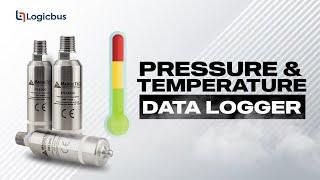 PR1000 | Pressure & Temperature Data Logger | Logicbus