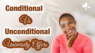 #chevening conditional vs unconditional offers