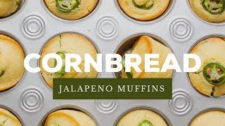 Spicy Jalapeno Cornbread Muffins