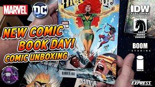 New COMIC BOOK Day - Marvel & DC Comics Unboxing December 25, 2024 - New Comics This Week 12-25-2024