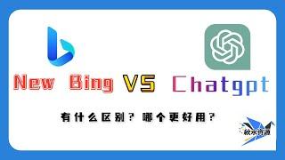 New Bing和Chatgpt哪个更好用？结合了最新Bing-Ai的新版必应New Bing使用测评，比较两者的区别和使用场景，让你感受不一样的搜索体验，包含New Bing的快速申请 | 秋水资源