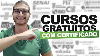 25 sites de cursos online gratuitos COM CERTIFICADO!