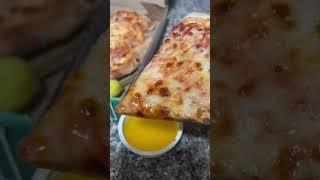 trying papa John’s Pizza #food #shorts