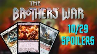 The Brothers War 10/29 Spoilers - Ashnod is Here, New Exile Spell, Giant Artifact Creatures!