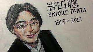 Satoru Iwata Tribute - Canvas Painting