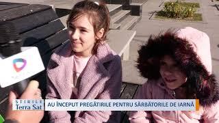 AU ÎNCEPUT PREGĂTIRILE PENTRU SĂRBĂTORILE DE IARNĂ