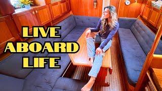 Live Aboard Sailing Yacht... LIVING IN A MARINA | Wave 101