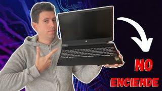 Portatil HP gaming no enciende, INCREIBLE lo que tenía  REPARACION DE PORTATIL 