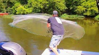 How to throw a castnet in 2 minutes!