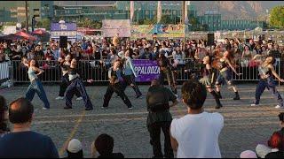 Hush Crew K-Pop performance at the 626 Night Market 2024 in Arcadia