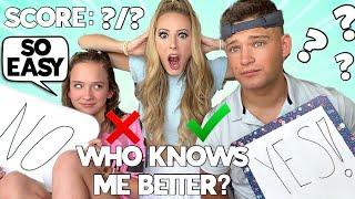 WHO KNOWS ME BETTER?! KALLI VS DAN 🫣 *MUST SEE*