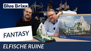 Elfische Ruine – Majestätisches Diorama mit 2505 Teilen