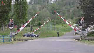 Železniční přejezd Dobkovice [P2433] - 7.5.2024 / Czech railroad crossing