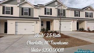 SOLD!!! Stunning Townhome in Charlotte, NC Under $200,000