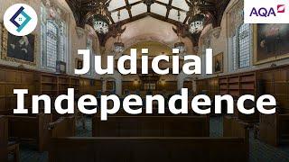 Judicial Independence | AQA A Level Politics