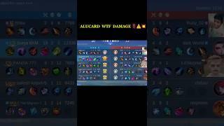 ALUCARD WTF DAMAGE ‼️ @MobileLegends5v5MOBA